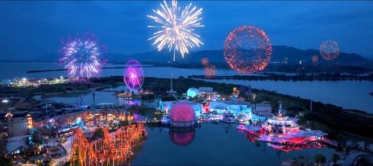 中润光电领航文旅新视界 全球首创720°超大球型LED影院点亮黄石园博园